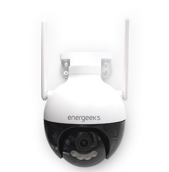 ENERGEEKS - Câmara Wi-Fi motorizada exterior 4MP Defender III
Detecção de movimento com filtro de humanos
Detecção de som
Rastreamento automático horizontal
Sirene e luzes LED incluídas
ONVIF - Image 2