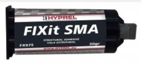 FIXIT COLA METACRILATO ESTRUTURAL P/ GFK E METAL - -55ºC A 120ºC