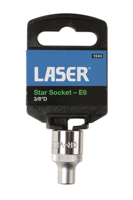 CHAVE DE CAIXA ESTRELA 3/8"D E6 - Image 2
