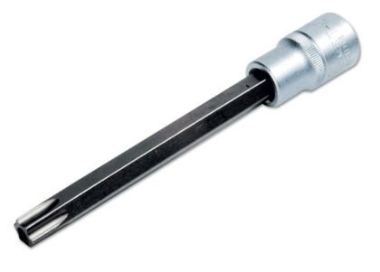 CHAVE DE CAIXA TORX COM FURO DE SÉRIE LONGA 1/2"D T55