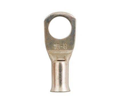 TERMINAIS DE TUBO DE COBRE 10MM² X 8,0MM, PACOTE COM 20 UNIDADES