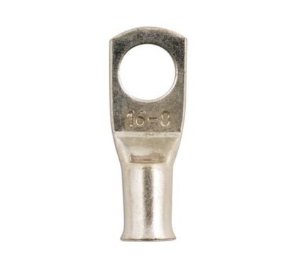 TERMINAIS DE TUBO DE COBRE 16MM² X 8,0MM, PACOTE COM 20 UNIDADES