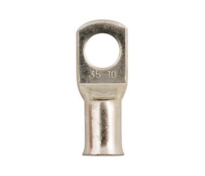 TERMINAIS DE TUBO DE COBRE 35 MM² X 10,0 MM, PACOTE COM 10 UNIDADES