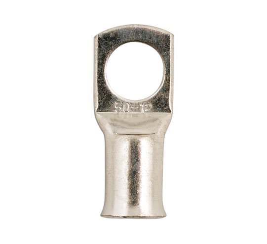 TERMINAIS DE TUBO DE COBRE 50 MM² X 12,0 MM, PACOTE COM 10 UNIDADES