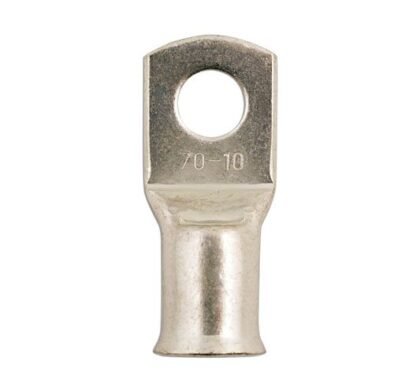TERMINAIS DE TUBO DE COBRE 70MM² X 10,0MM (10 UNIDADES)