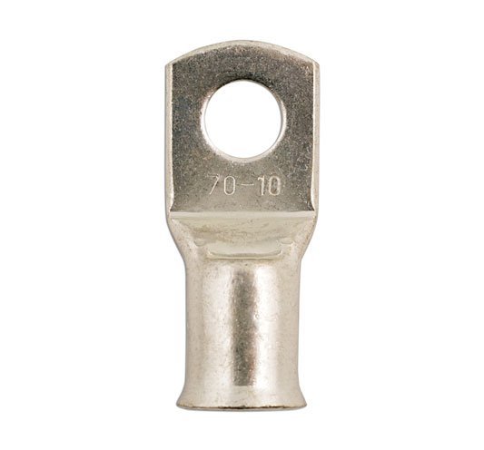 TERMINAIS DE TUBO DE COBRE 70MM² X 10,0MM (10 UNIDADES)