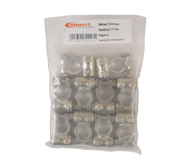 TERMINAL NEGATIVO DA BATERIA 10,5 MM, PACOTE COM 10 PEÇAS - Image 4