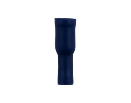 TERMINAL FÊMEA TIPO BALA AZUL 5,0 MM, PACOTE COM 100 UNIDADES