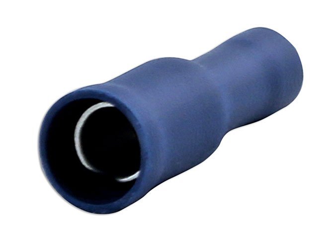 TERMINAL FÊMEA TIPO BALA AZUL 5,0 MM, PACOTE COM 100 UNIDADES - Image 2