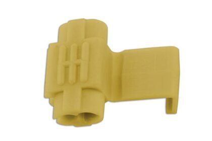 CONECTOR DE EMENDA AMARELO 4,0-6,0 MM, PACOTE COM 100 UNIDADES