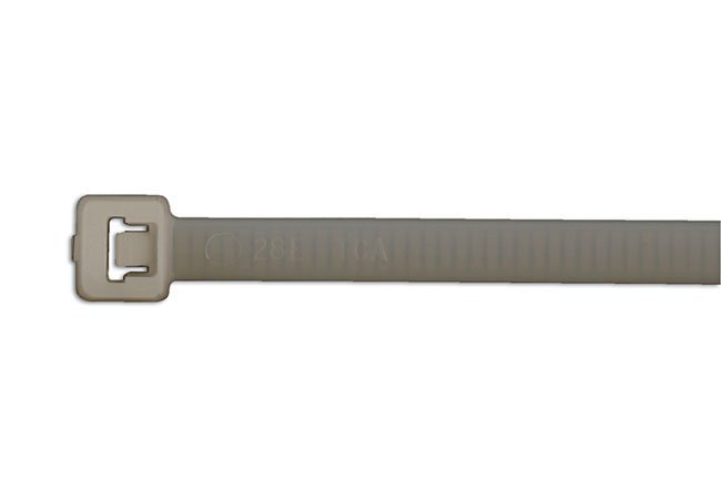 ABRAÇADEIRA DE NYLON HELLERMANN NATURAL 390MM X 4,6MM T50L - PACOTE COM 100 UNIDADES - Image 2