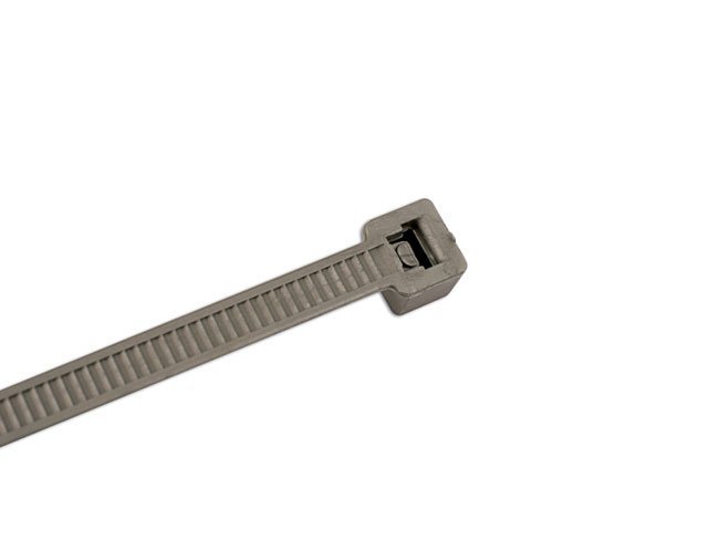 ABRAÇADEIRA DE NYLON HELLERMANN PRATEADA 390 MM X 4,6 MM T50L, PACOTE COM 100 UNIDADES - Image 2