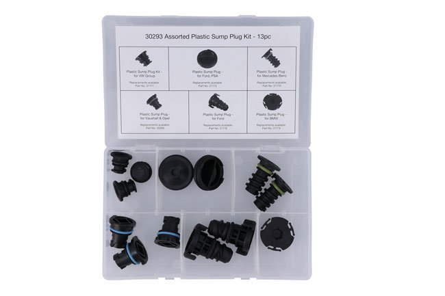 KIT COM 13 PEÇAS DE TAMPÕES DE PLÁSTICO SORTIDOS PARA CÁRTER. - Image 6