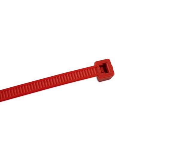 ABRAÇADEIRA DE NYLON VERMELHA HELLERMANN 200 MM X 4,6 MM, PACOTE COM 100 UNIDADES - Image 2
