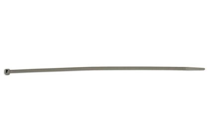 ABRAÇADEIRA DE NYLON PRATEADA 300 MM X 4,8 MM, PACOTE COM 100 UNIDADES
