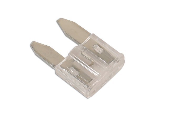 MINI FUSÍVEIS DE LÂMINA 25A, TRANSPARENTES, PACOTE COM 25 UNIDADES - Image 2