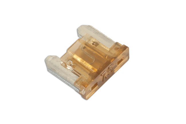 FUSÍVEIS DE LÂMINA MINI DE BAIXO PERFIL 7,5 A, CASTANHO, PACOTE COM 25 UNIDADES - Image 2