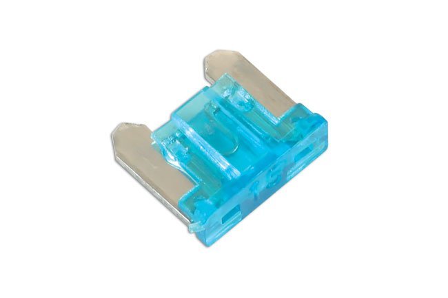 FUSÍVEIS DE LÂMINA MINI DE BAIXO PERFIL 15A, AZUIS, PACOTE COM 25 UNIDADES - Image 2