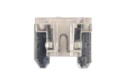 FUSÍVEIS DE LÂMINA MINI DE BAIXO PERFIL 25A, TRANSPARENTES, PACOTE COM 25 UNIDADES