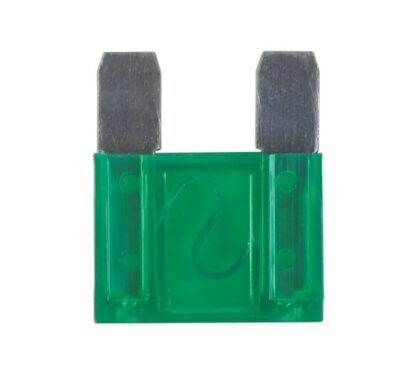 FUSÍVEIS MAXI BLADE 30A, VERDES, PACOTE COM 10 UNIDADES