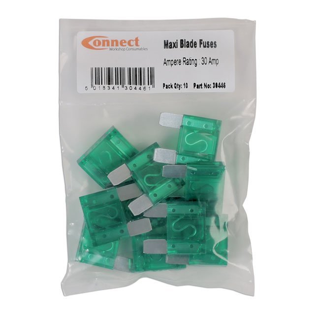 FUSÍVEIS MAXI BLADE 30A, VERDES, PACOTE COM 10 UNIDADES - Image 3