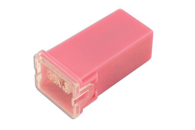 FUSÍVEL TIPO CARTUCHO J 30A, ROSA, PACOTE COM 10 UNIDADES - Image 3