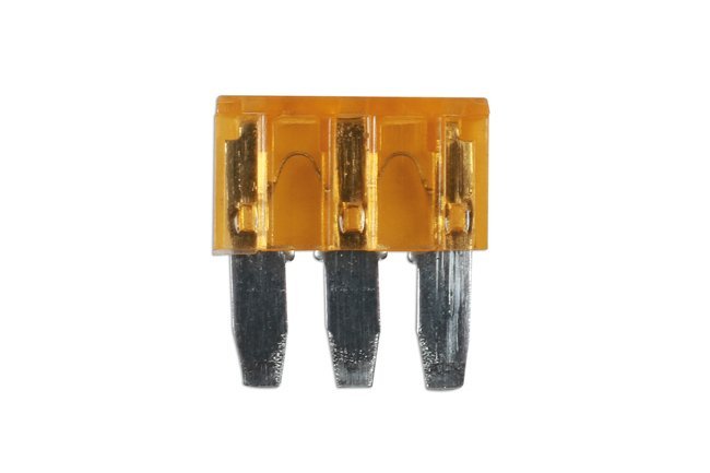 FUSÍVEL MICRO DE 3 LÂMINAS 5A 25 PEÇAS