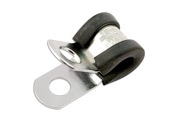 CLIP REVESTIDO DE BORRACHA CONNECT 6MM, PACOTE COM 50 UNIDADES - Image 2