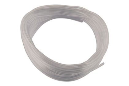 TUBO DE PVC TRANSPARENTE COM 3 MM DE DIÂMETRO INTERNO E 30 M DE COMPRIMENTO.