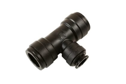UNIÃO T DE ENCAIXE RÁPIDO COM ROSCAS DESIGUAIS, 22 MM X 22 MM X 15 MM, PACOTE COM 5 PEÇAS