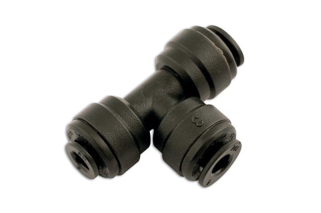 UNIÃO T DE ENCAIXE RÁPIDO 4MM, PACOTE COM 10 PEÇAS