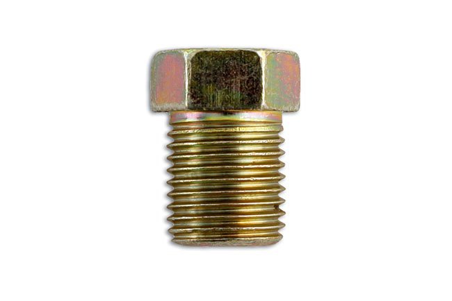 PORCAS DE TRAVAO MACHO COM ROSCA COMPLETA 10 X 1 MM, PACOTE COM 50 UNIDADES
