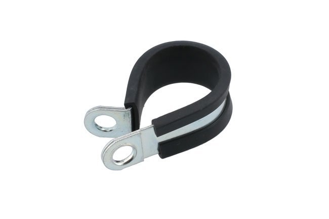 CLIPS COM REVESTIMENTO DE BORRACHA, 21 MM, PACOTE COM 10 UNIDADES