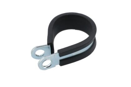 CLIPS COM REVESTIMENTO DE BORRACHA, 25 MM, PACOTE COM 10 UNIDADES