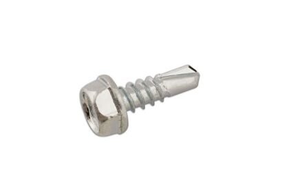 PARAFUSO AUTOPERFURANTE COM CABEÇA SEXTAVADA Nº 8 X 1/2" - 100 UNIDADES