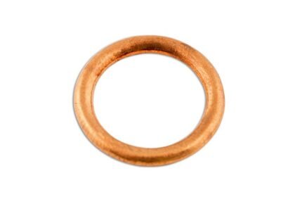 ANILHA PARA BUJÃO DE CÁRTER, COBRE, 14 X 20 X 2 MM, PACOTE COM 50 UNIDADES
