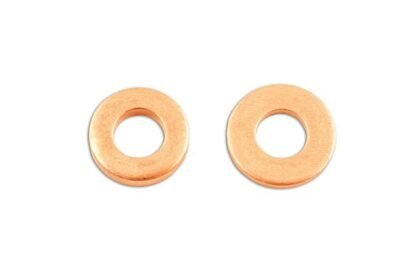 ANILHA DE COBRE PARA INJETOR COMMON RAIL, 13,85 X 7,3 X 1,4 MM, PACOTE COM 50 UNIDADES