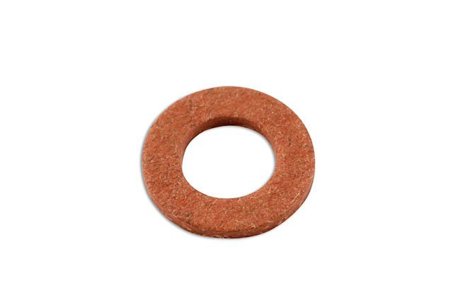 ANILHA DE FIBRA MÉTRICA M5 X 9 X 1,0 MM, PACOTE COM 100 UNIDADES