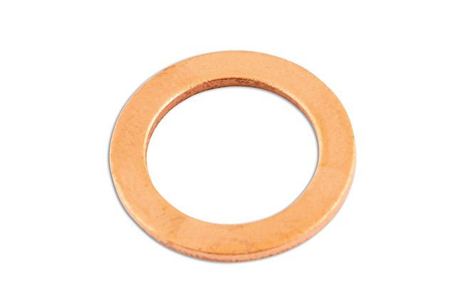 ANILHA DE VEDAÇÃO DE COBRE M14 X 20 X 1,5 MM (100 UNIDADES)