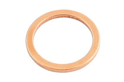 ANILHA DE VEDAÇÃO DE COBRE M24 X 30 X 2,0 MM (100 UNIDADES)