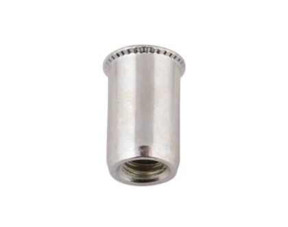 PORCAS ROSCADAS PARA CHAPAS FINAS, 6,0 MM, PACOTE COM 50 UNIDADES