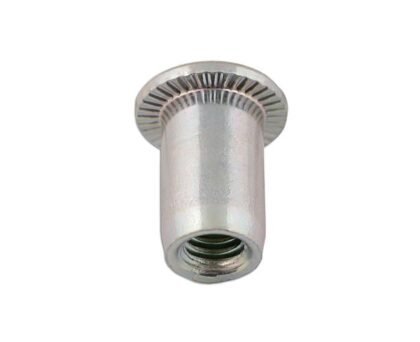 PORCAS ROSCADAS PARA CHAPAS FINAS, 4,0 MM, PACOTE COM 50 UNIDADES