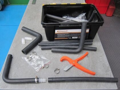 KIT DE REPARO DE MANGUEIRAS DO RADIADOR (61 PEÇAS)
