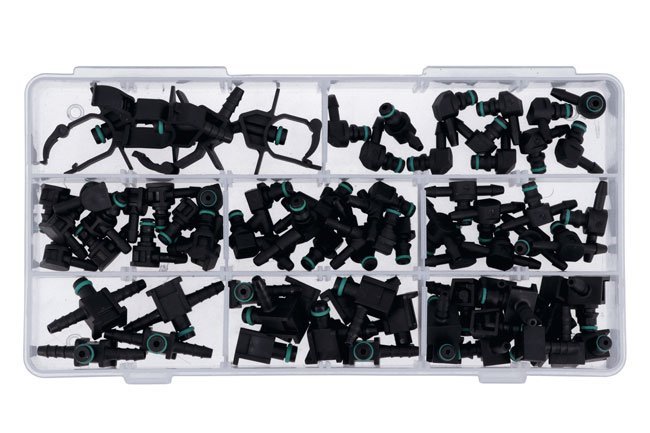 CONJUNTO DE 85 CONECTORES DE RETORNO DE COMBUSTÍVEL VARIADOS - Image 4