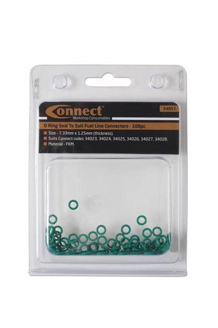 ANEL DE VEDAÇÃO O-RING - PARA CONECTORES DE VAZAMENTO DE LINHA DE COMBUSTÍVEL, 100 UNIDADES - Image 2