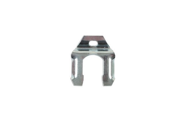 ABRAÇADEIRAS PARA MANGUEIRA DE TRAVAO PRATEADAS, 31,5 MM X 27,2 MM, PACOTE COM 10 UNIDADES.
