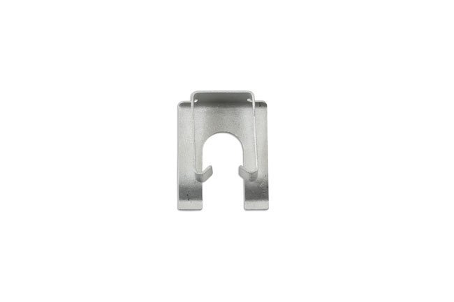 ABRAÇADEIRAS PARA MANGUEIRA DE TRAVAO PRATEADAS, 27,4 MM X 22,2 MM, PACOTE COM 10 UNIDADES - Image 2