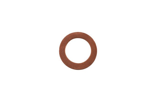 ANILHA DE COBRE PARA MANGUEIRA DE TRAVAO, 10,3 MM X 15,7 MM X 1,5 MM, PACOTE COM 10 UNIDADES