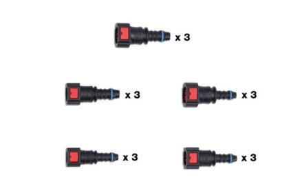 CONECTORES RÁPIDOS ADBLUE® RETOS SORTIDOS, PACOTE COM 15 PEÇAS