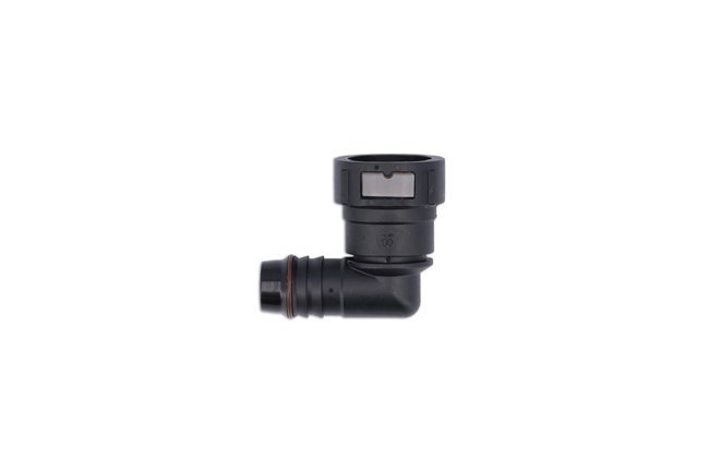 CONECTORES RÁPIDOS DE LINHA DE COMBUSTÍVEL COM ÂNGULO DE 90° 18 X 15 MM (2 UNIDADES)
